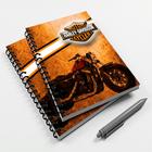 Caderno Universitário 10 Mat Moto Harley-Davidson Mod 02