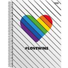 Caderno universitário 10 matéria lovewins