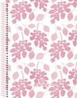 Caderno Universitário 10 Matérias 160 Folhas Rosa Rose São Domingos (SKU 15395)