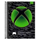 caderno universitario 10 materias 160 folhas xbox - spiral