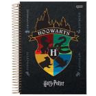 Caderno universitário 10 matérias 200 folhas Harry Potter Jandaia