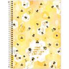 Caderno Universitário 10 Matérias Tilibra Honey Bee Colméia