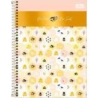 Caderno Universitário 10 Matérias Tilibra Honey Bee Kind