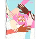 Caderno Universitário 10 matérias Tilibra OH MY GOD! Grl Pwr