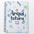 Caderno Universitário 100fls Arquitetura Profissões