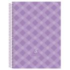 Caderno Universitário 10x1 160 Fls C.D. São D. - Lavender 6 - São Domingos