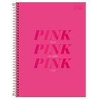 Caderno Universitário 10x1 160 Fls C.D. Tilibra - Love Pink 6