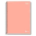 Caderno Universitário 10x1 200 Fls C.D. Tamoio - Colors Rosa Claro