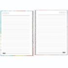 Caderno universitario 160 folhas 10 materias capa dura good vibe - 323829