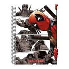 Caderno Universitário 1x1 80 Fls C.D. São D. - Deadpool - São Domingos