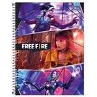 Caderno Universitário 1x1 80 Fls C.D. Tilibra - Free Fire 2