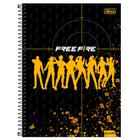 Caderno Universitário 1x1 80 Fls C.D. Tilibra - Free Fire 7