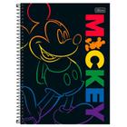 Caderno Universitário 1x1 80 Fls C.D. Tilibra - Mickey Rainbow 2