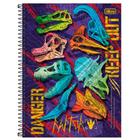 Caderno Universitário 1x1 80 Fls C.D. Tilibra - Raptor 12