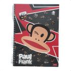 Caderno Universitário 1x1 Capa Dura 96 Folhas Paul Frank Foroni