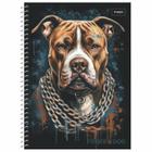 Caderno Universitário 400 Folhas 20 Matérias Force Dog - TROPPO