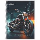 Caderno Universitário 400 Folhas 20 Matérias Motorcycles - TROPPO