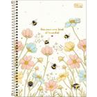 Caderno Universitário 80 Folhas Abelhas Honey Bee Tilibra