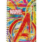 CADERNO UNIVERSITÁRIO 80fls CAPA DURA CULTURAMA MARVEL