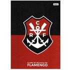 Caderno Universitário Brochura Flamengo 80 Folhas Foroni
