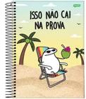 Caderno Universitário Capa Dura 10 Matérias 160 Folhas Flork - Jandaia