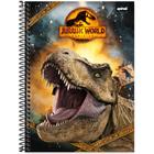 Caderno Universitário Capa Dura 1x1 80 Folhas Jurassic World