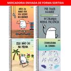 Caderno Universitário Capa Dura 20 Matérias 320 Folhas Flork ENVIO SORTIDO