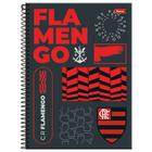 Caderno Universitário Capa Dura Flamengo 15 Matérias Foroni