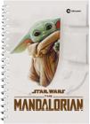 Caderno Universitário Capa Dura Star Wars Mandalorian Yoda