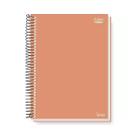 Caderno Universitário Espiral 10 Mat. 200fls Colors Pêssego