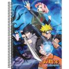 Caderno Universitário Espiral Capa Dura 10 Matérias 160 Folhas Naruto C Sd - São Domingos