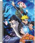 Caderno Universitário Espiral Capa Dura 10 Matérias 160 Folhas Naruto - SD