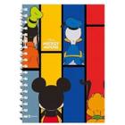 Caderno Universitário Homem Mickey Mouse Disney 1 Matéria Culturama 80 Folhas