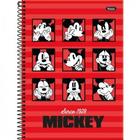 Caderno Universitário Mickey Mouse 1 Matéria 80 Folhas - Foroni