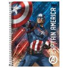 Caderno Universitário Tilibra Avengers 1 Matéria Capa Dura Espiral