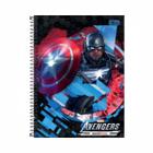 Caderno Universitário Tilibra Avengers Game 10 Matéria 160 Folhas
