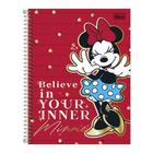 Caderno Universitário Tilibra Espiral 80Fls Minnie Mouse