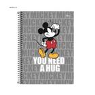 Caderno Universitário Tilibra Mickey Light 1 Matéria 80 Folhas