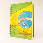 Caderno Wire-O 14 X 20,5 Cm Batik Mendes Em Diversas