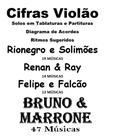 Apostila Bruno E Marrone - Cifras De Violão - 47 Músicas - Academia de  Música - Livros de Literatura - Magazine Luiza