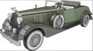 Cadillac Rollston 1930- Automóvel Quebra Cabeça Em Mdf - TALHARTE