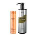 Cadiveu Cond. Nutri Glow 250ml + Wess Blond Mask 500ml