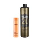 Cadiveu Cond. Nutri Glow 250ml + Wess OX 20 Volumes 900ml