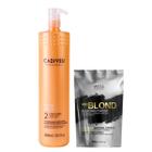 Cadiveu Cond. Nutri Glow 980ml + Wess Pó Descolorante 500g