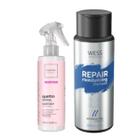 Cadiveu Fluído Quartzo 200ml + Wess Repair Shampoo 250ml