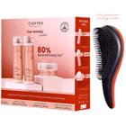 Cadiveu Hair Remedy Kit Completo Shp/Cond/Másc 200ml +Escova