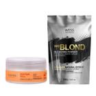 Cadiveu Mask Bye Bye Frizz 200ml + Wess Pó Descolorante 500g