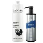 Cadiveu Oxidante 30 Volumes 900ml +Wess Nano Passo 1 - 500ml