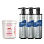 Cadiveu Pó Descolorante 500g + Wess Kit NanoSelagem500ml