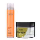 Cadiveu Sh. Bye Bye Frizz 250ml + Wess Blond Mask 200ml